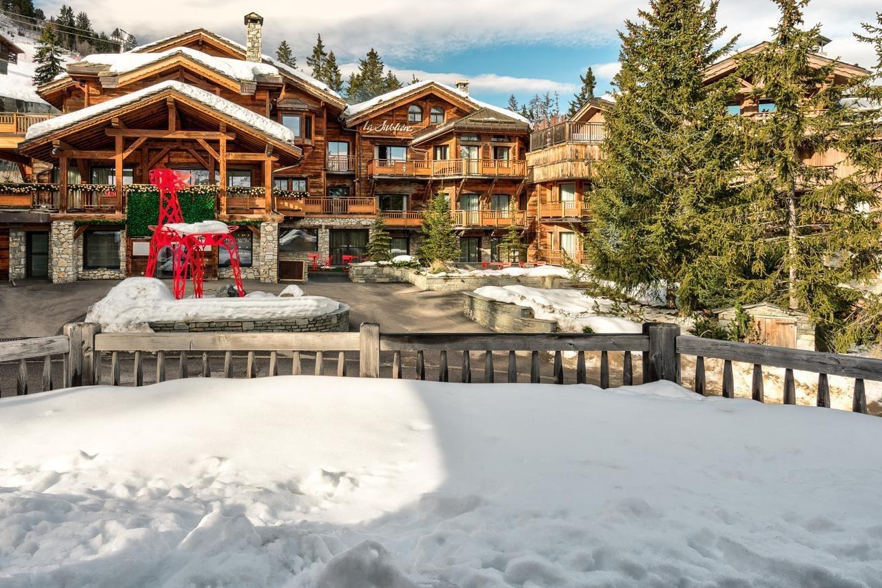 Hotel La Sivoliere Courchevel Exteriör bild